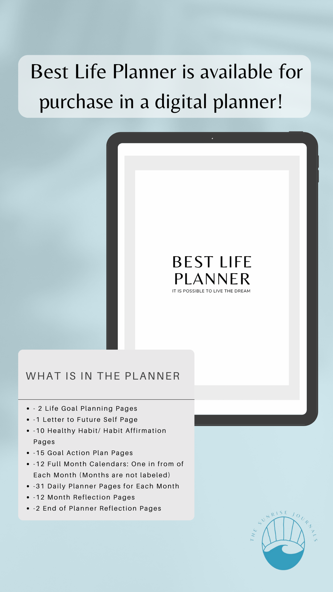 Digital Best Life Planner